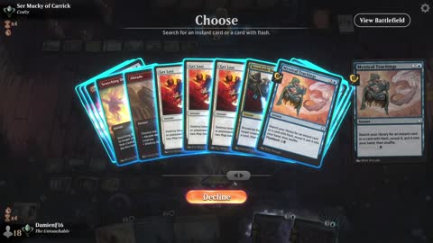 Watch MTG Arena Video Replay - Jeskai Control by DamienF16 VS Azorius Control by Ser Mucky of Carrick - Traditional Standard Ranked