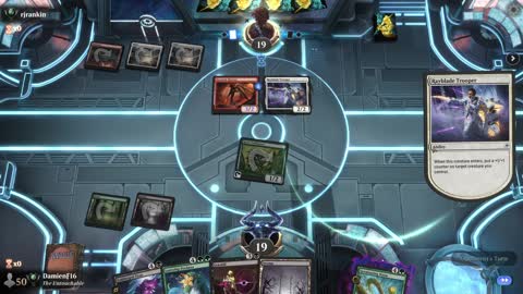 Watch MTG Arena Video Replay - Golgari Midrange by DamienF16 VS Boros Midrange by rjrankin - Premier Draft