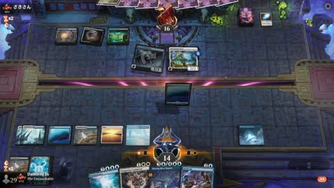 Watch MTG Arena Video Replay - Azorius Midrange by DamienF16 VS Esper Aggro by ざきさん - Traditional Standard Ranked