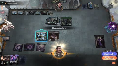 Watch MTG Arena Video Replay - Mono Black Midrange by Numbskull VS Sultai Control by YourFinalBoss - Explorer Traditional Ranked