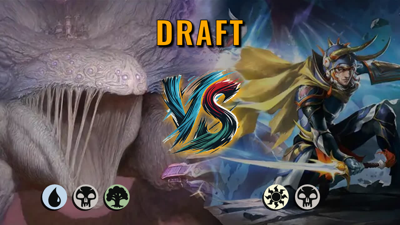 Watch MTG Arena Draft Video - Sultai Midrange by DamienF16 VS Orzhov Midrange by alexconsol - 28397f