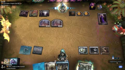 Watch MTG Arena Video Replay - Emry, Lurker of the Loch by saitama VS Nicol Bolas, Dragon-God by apoth - Historic Brawl