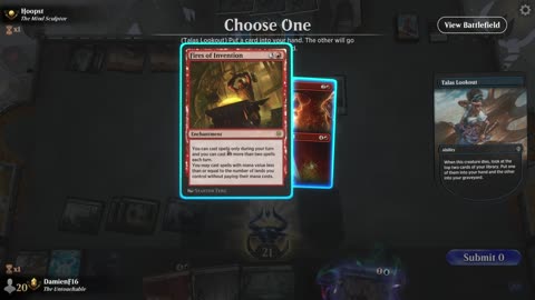 Watch MTG Arena Video Replay - Temur Midrange by DamienF16 VS Orzhov Aggro by Hoopst - Premier Draft