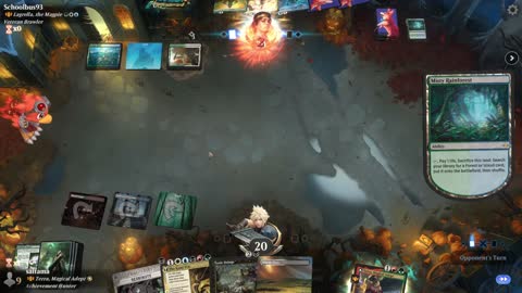 Watch MTG Arena Video Replay - Terra, Magical Adept by saitama VS Lagrella, the Magpie by Schoolbus93 - Historic Brawl