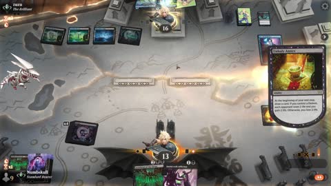 Watch MTG Arena Video Replay - Mono Black Midrange by Numbskull VS Dimir Aggro by zuzu - Traditional Standard Ranked