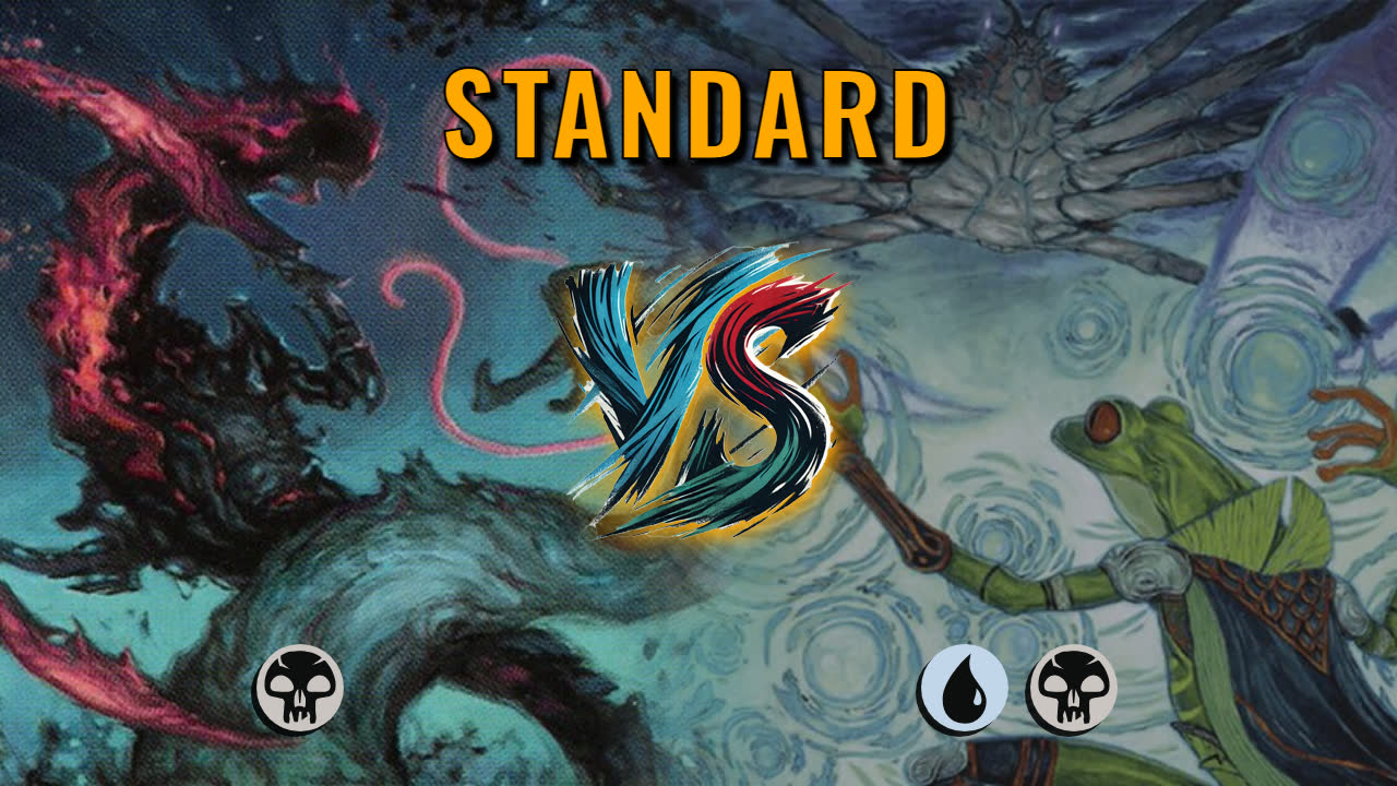 Watch MTG Arena Standard Video - Mono Black Midrange by Numbskull VS Dimir Aggro by zuzu - e9e317