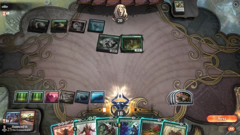 Watch MTG Arena Video Replay - Temur Midrange by DamienF16 VS WURG Midrange by ollie - Chromatic Cube Draft