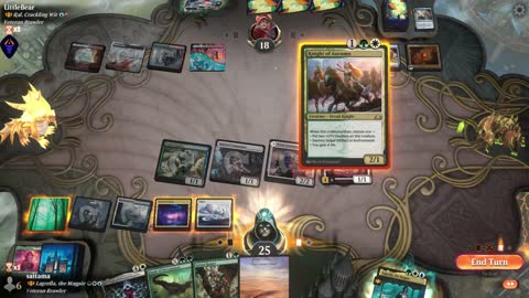 Watch MTG Arena Video Replay - Lagrella, the Magpie by saitama VS Ral, Crackling Wit by LittleBear - Historic Brawl