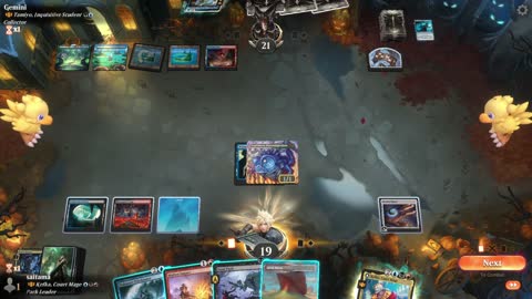 Watch MTG Arena Video Replay - Kefka, Court Mage // Kefka, Ruler of Ruin by saitama VS Tamiyo, Inquisitive Student // Tamiyo, Seasoned Scholar by Gemini - Historic Brawl