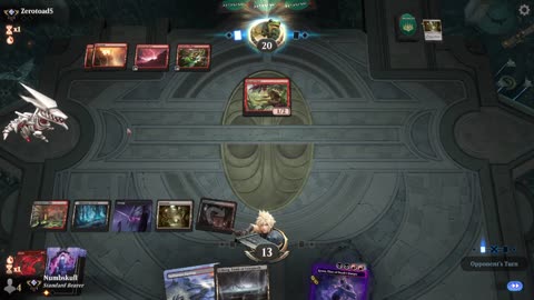 Watch MTG Arena Video Replay - Rakdos Midrange by Numbskull VS Mono Red Aggro by Zerotoad5 - Traditional Pioneer Ranked