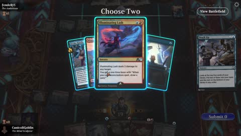 Watch MTG Arena Video Replay - Izzet Control by CunicoliGoblin VS Orzhov Midrange by FendeR15 - Alchemy Event