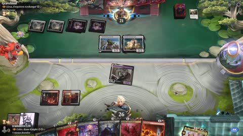 Watch MTG Arena Video Replay - Celes, Rune Knight by translove228 VS Liesa, Forgotten Archangel by Gravebind - Historic Brawl