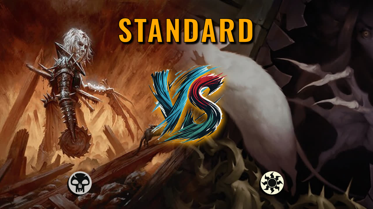Watch MTG Arena Standard Video - Mono Black Midrange by Numbskull VS Mono White Aggro by Yorchas - 20e3e7