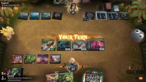 Watch MTG Arena Video Replay - Halana and Alena, Partners by saitama VS Rusko, Clockmaker by Maglisch - Historic Brawl