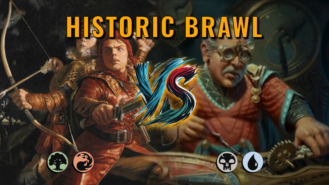 Watch MTG Arena Historic Brawl Video - Halana and Alena, Partners by saitama VS Rusko, Clockmaker by Maglisch - 51b2d0