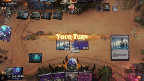 Watch MTG Arena Video Replay - Boros Aggro by CunicoliGoblin VS Azorius Midrange by LemurVision - Standard Play