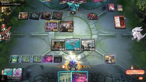 Watch MTG Arena Video Replay - Simic Midrange by CunicoliGoblin VS Mardu Midrange by Regulator - Historic Metagame Challenge