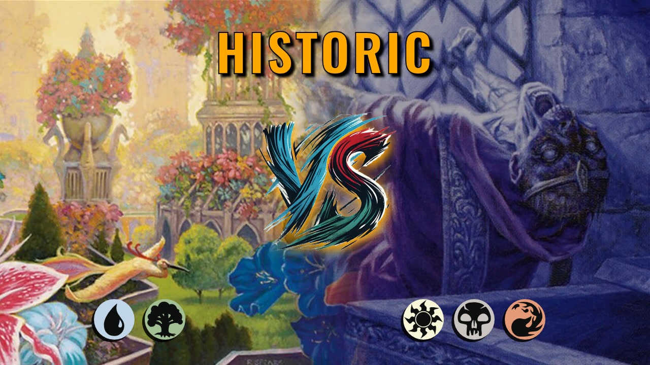 Watch MTG Arena Historic Video - Simic Midrange by CunicoliGoblin VS Mardu Midrange by Regulator - 6c3346
