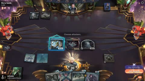 Watch MTG Arena Video Replay - Izzet Midrange by saitama VS Mono Black Midrange by Sheva Sardo - Timeless Play