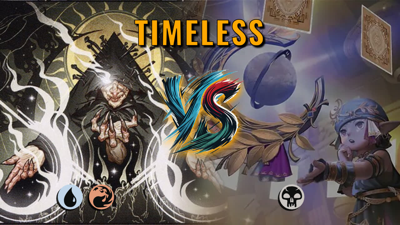 Watch MTG Arena Timeless Video - Izzet Midrange by saitama VS Mono Black Midrange by Sheva Sardo - 4b4fca
