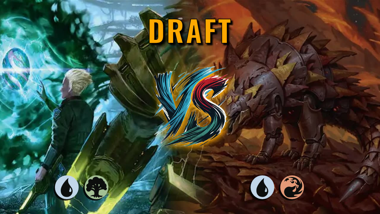 Watch MTG Arena Draft Video - Simic Midrange by DamienF16 VS Izzet Midrange by Nickthos - cfca3a