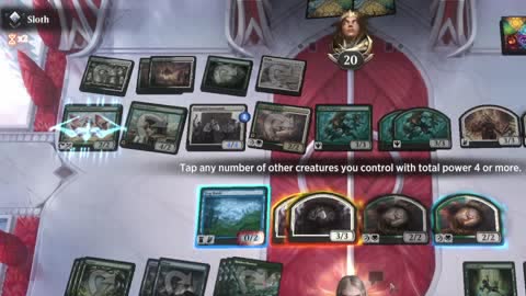 Watch MTG Arena Video Replay - Simic Midrange by utku VS Selesnya Midrange by Sloth - Standard Ranked