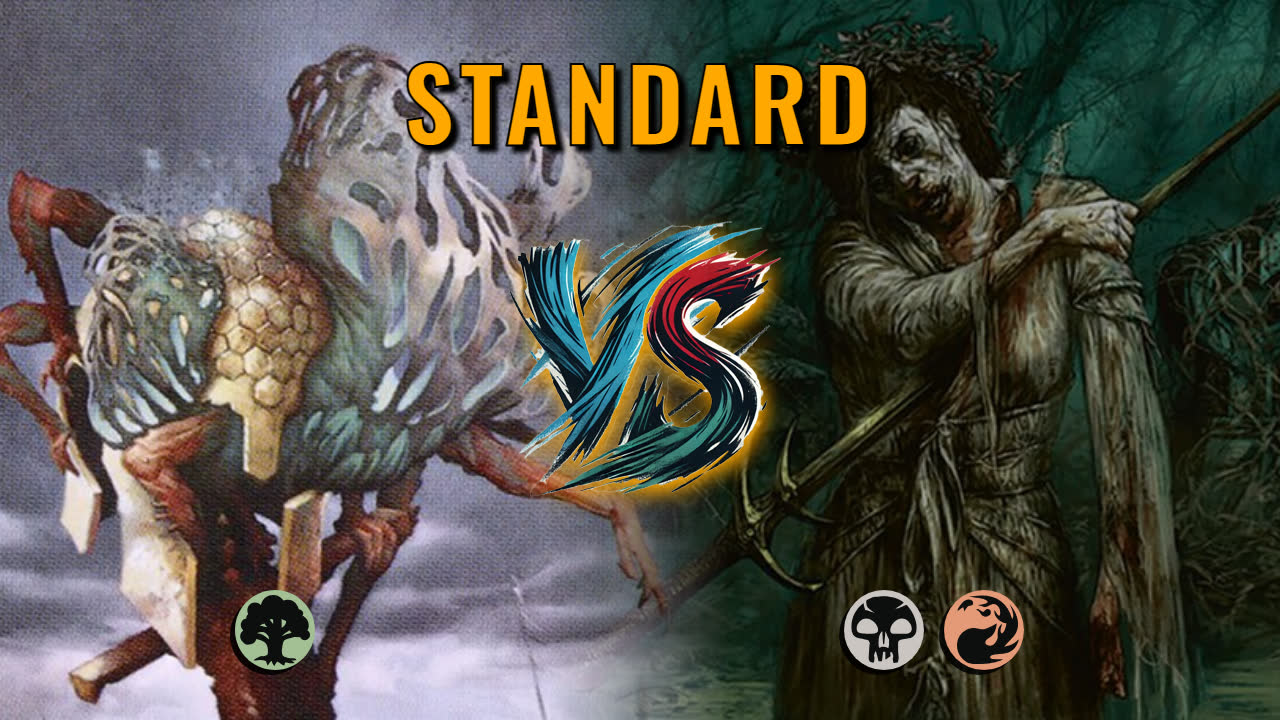 Watch MTG Arena Standard Video - Mono Green Aggro by molituselgran VS Rakdos Midrange by Moco_ - b9377b