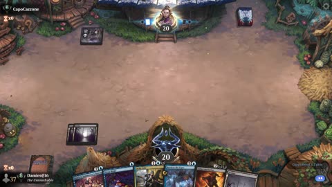 Watch MTG Arena Video Replay - Dimir Midrange by DamienF16 VS Orzhov Aggro by CapoCazzone - Premier Draft