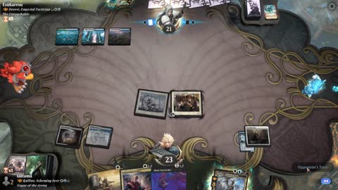 Watch MTG Arena Video Replay - Raffine, Scheming Seer by saitama VS Derevi, Empyrial Tactician by Esukaresu - Historic Brawl