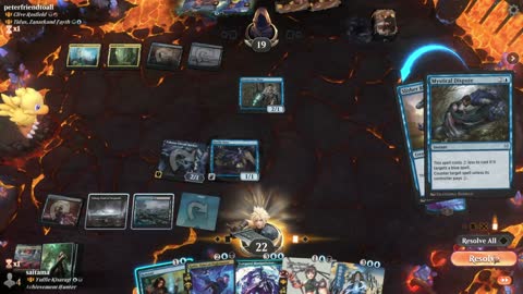 Watch MTG Arena Video Replay - Yuriko, the Tiger's Shadow by saitama VS Thrasios, Triton Hero by peterfriendtoall - Historic Brawl