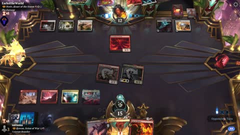 Watch MTG Arena Video Replay - Rowan, Scion of War by saitama VS Neriv, Heart of the Storm by EarloftheWorld - Historic Brawl