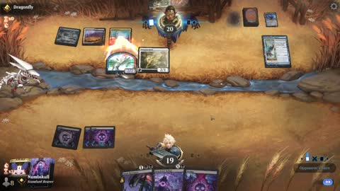 Watch MTG Arena Video Replay - Mono Black Midrange by Numbskull VS Esper Midrange by Dragonfly - Traditional Standard Ranked