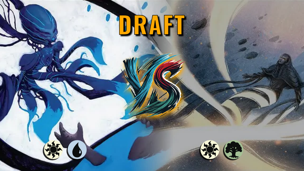 Watch MTG Arena Draft Video - Azorius Midrange by STX_David VS Selesnya Midrange by berndog - b6777d