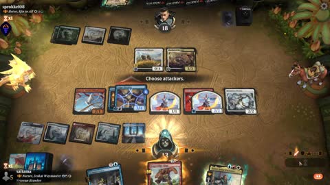 Watch MTG Arena Video Replay - Narset, Jeskai Waymaster by saitama VS Betor, Kin to All by sprokkel08 - MWM Brawl Builder