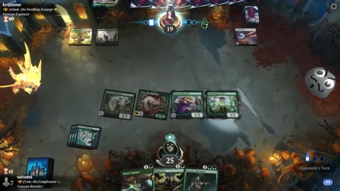 Watch MTG Arena Video Replay - Fynn, the Fangbearer by saitama VS Azlask, the Swelling Scourge by keijinoue - Historic Brawl