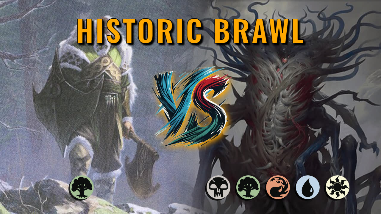 Watch MTG Arena Historic Brawl Video - Fynn, the Fangbearer by saitama VS Azlask, the Swelling Scourge by keijinoue - d32cc5