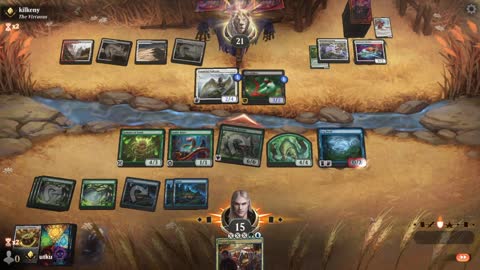 Watch MTG Arena Video Replay - Simic Midrange by utku VS Orzhov Midrange by kilkeny - Standard Ranked