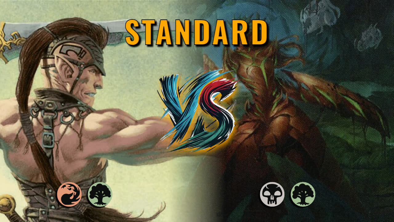 Watch MTG Arena Standard Video - Gruul Midrange by Numbskull VS Golgari Midrange by Kspgigabyte - 4c3be7