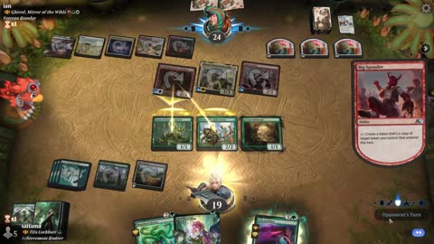 Watch MTG Arena Video Replay - Tifa Lockhart by saitama VS Ghired, Mirror of the Wilds by ian - Historic Brawl