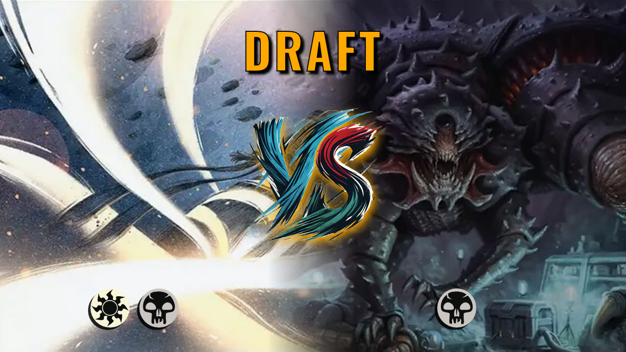 Watch MTG Arena Draft Video - Orzhov Midrange by Numbskull VS Mono Black Midrange by mogget - 674978