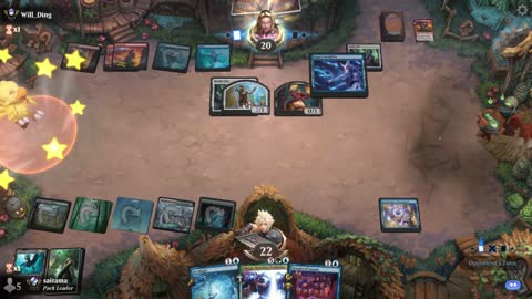 Watch MTG Arena Video Replay - WUBG Midrange by saitama VS Izzet Aggro by Will_Ding - Premier Draft