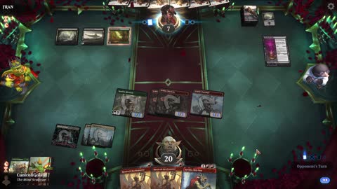 Watch MTG Arena Video Replay - Gruul Aggro by CunicoliGoblin VS Golgari Midrange by FRAN - Traditional Historic Play