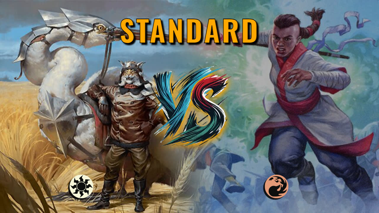 Watch MTG Arena Standard Video - Mono White Aggro by molituselgran VS Mono Red Aggro by Shoop.wtf - f2ebd7
