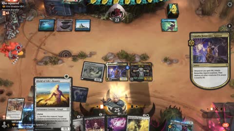 Watch MTG Arena Video Replay - Amalia Benavides Aguirre by saitama VS Vivi Ornitier by Rho squared - Historic Brawl