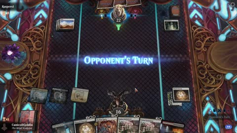 Watch MTG Arena Video Replay - Azorius Midrange by CunicoliGoblin VS Mono White Aggro by Raspers1 - Standard Event