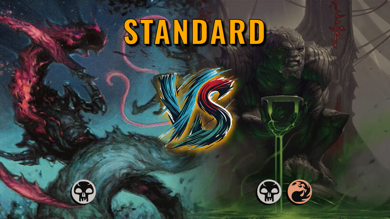 Watch MTG Arena Standard Video - Mono Black Aggro by Numbskull VS Rakdos Midrange by Azzulon - d2f40d