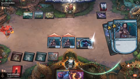 Watch MTG Arena Video Replay - Izzet Midrange by CunicoliGoblin VS Sultai Midrange by QuotidianFellow - Alchemy Play