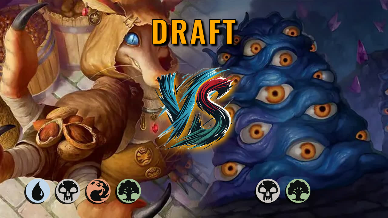 Watch MTG Arena Draft Video - UBRG Midrange by saitama VS Golgari Midrange by ewie - db1e6d