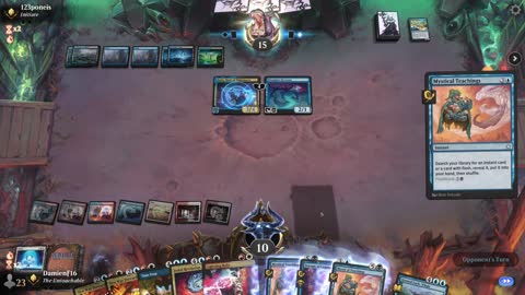 Watch MTG Arena Video Replay - Jeskai Control by DamienF16 VS Dimir Aggro by 123poneis - Traditional Standard Ranked