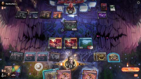 Watch MTG Arena Video Replay - Izzet Midrange by utku VS Rakdos Midrange by TheNewNeo - Standard Ranked